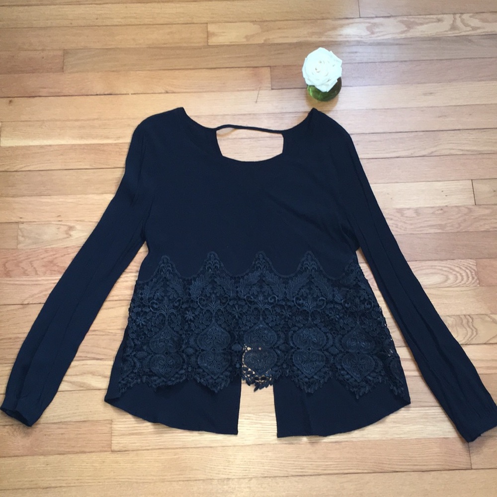 Elaborate Black Blouse